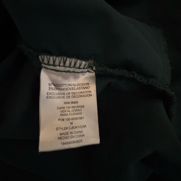 Copper Key Green Velvut Mini Skirt - Picture 4 of 6